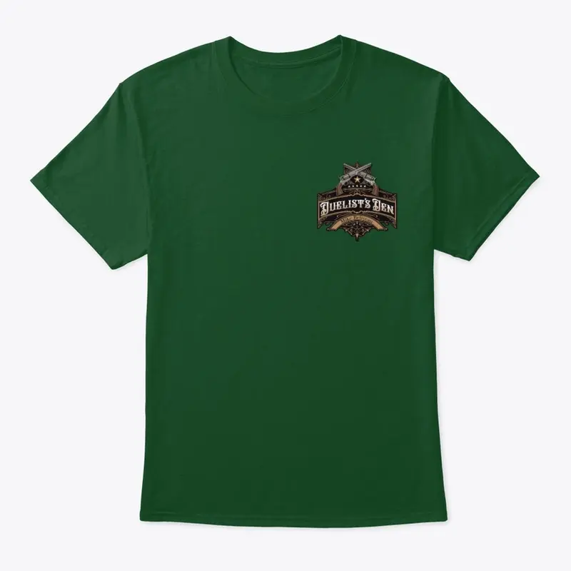 Duelist Den Crest and Shootist Teeshirt