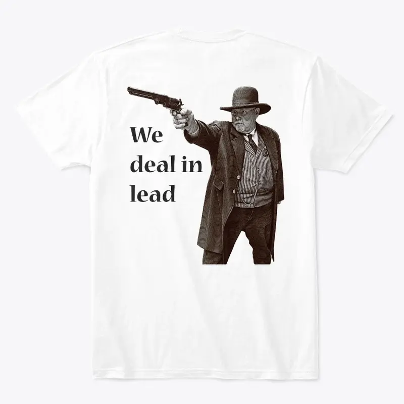 We deal in lead - light colored shirts